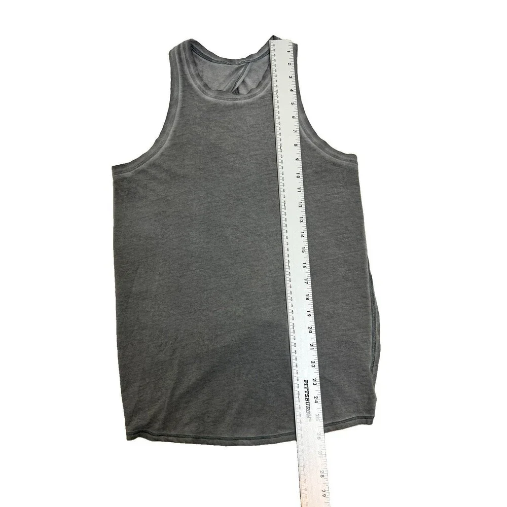 Lululemon All Tied Up Tank *Wash Asphalt Grey Women’s Size 6